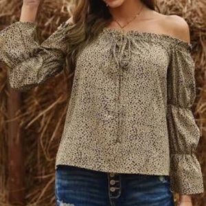 Off the shoulder top